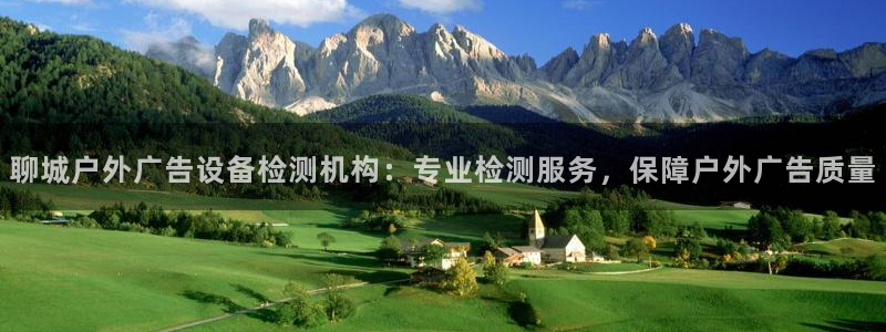 杏宇官方平台官网下载：聊城户外广告设备检测机构：专业检测服务，保障户外广告质量