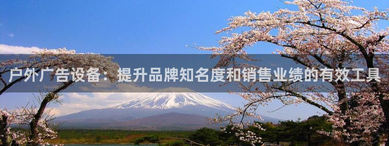 杏宇平台提现为什么这么久呢：户外广告设备：提升品牌知名度和销售业绩的有效工具