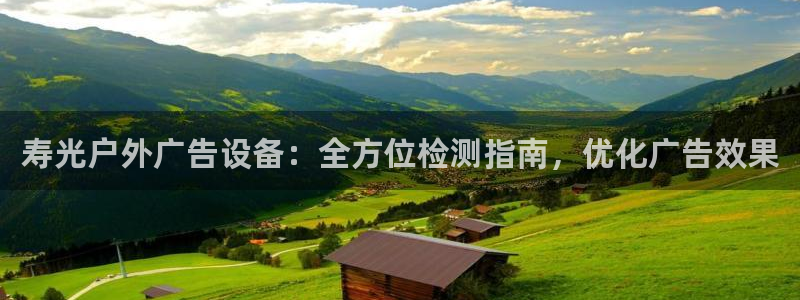 杏宇平台提现为什么这么久呢：寿光户外广告设备：全方位检测指南，优化广告效果