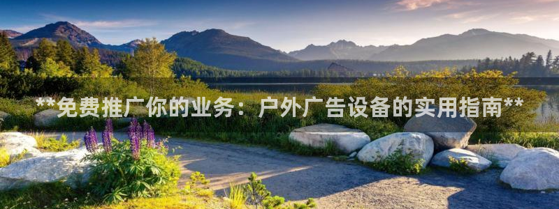 杏宇平台代理怎么赚钱：**免费推广你的业务：户外广告设备的实用指南**
