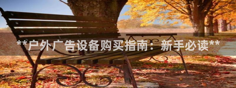 杏宇平台主管：**户外广告设备购买指南：新手必读**