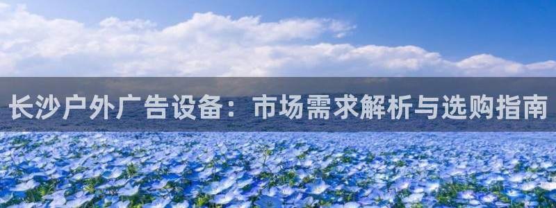 杏宇平台代理怎么样赚钱：长沙户外广告设备：市场需求解析与选购指南